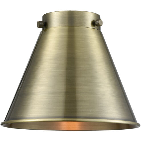 Nouveau 2 Appalachian LED 8 inch Black Antique Brass Mini Pendant Ceiling Light
