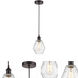Edison Cindyrella 1 Light 6 inch Oil Rubbed Bronze Mini Pendant Ceiling Light