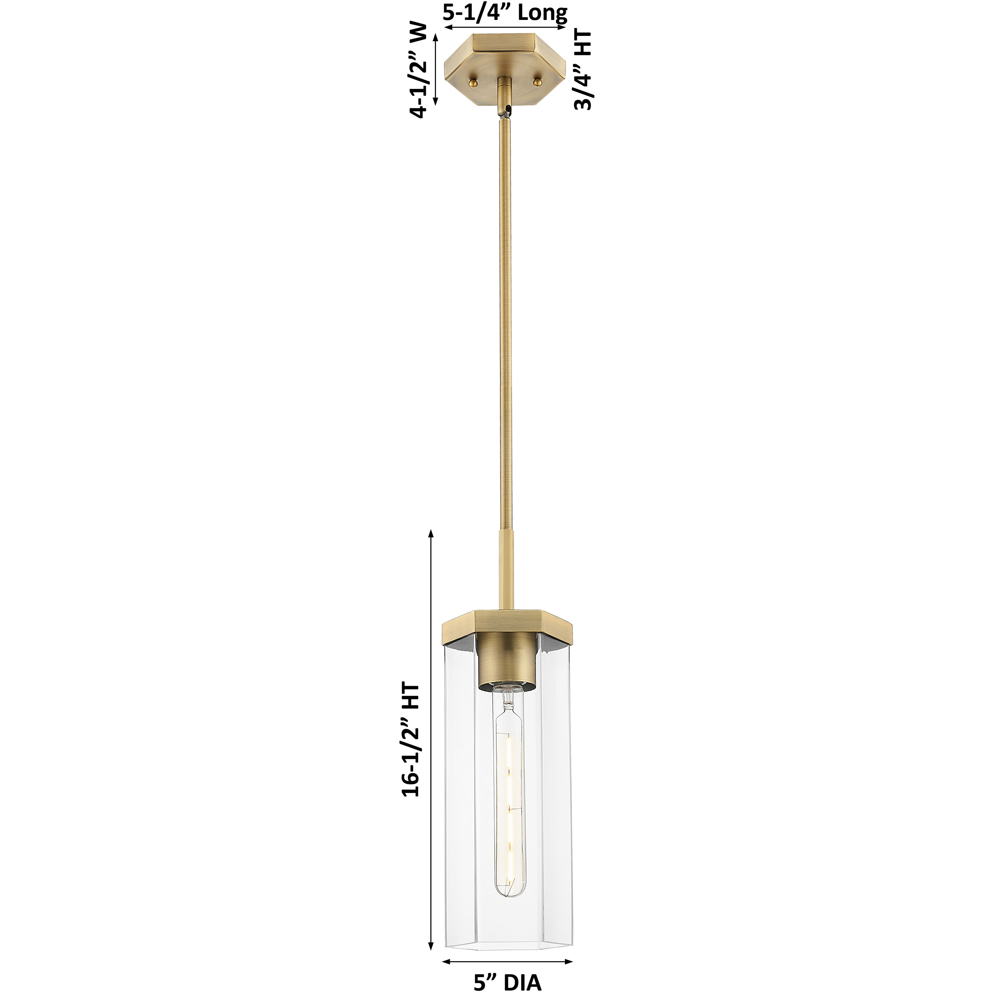 Downtown Urban Blakeley 1 Light 5 inch Polished Nickel Pendant Ceiling Light in Matte White