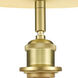 Ballston 3 Light 11.75 inch Satin Gold Flush Mount Ceiling Light