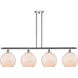 Ballston Large Farmhouse Chicken Wire LED 48 inch Polished Chrome Island Light Ceiling Light, Ballston