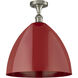 Edison Plymouth Dome 1 Light 16.00 inch Semi-Flush Mount