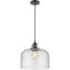 Franklin Restoration Bell 1 Light 12 inch Oil Rubbed Bronze Mini Pendant Ceiling Light
