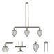 Franklin Restoration Geneseo 3 Light 38 inch Brushed Satin Nickel Island Light Ceiling Light, Franklin Restoration