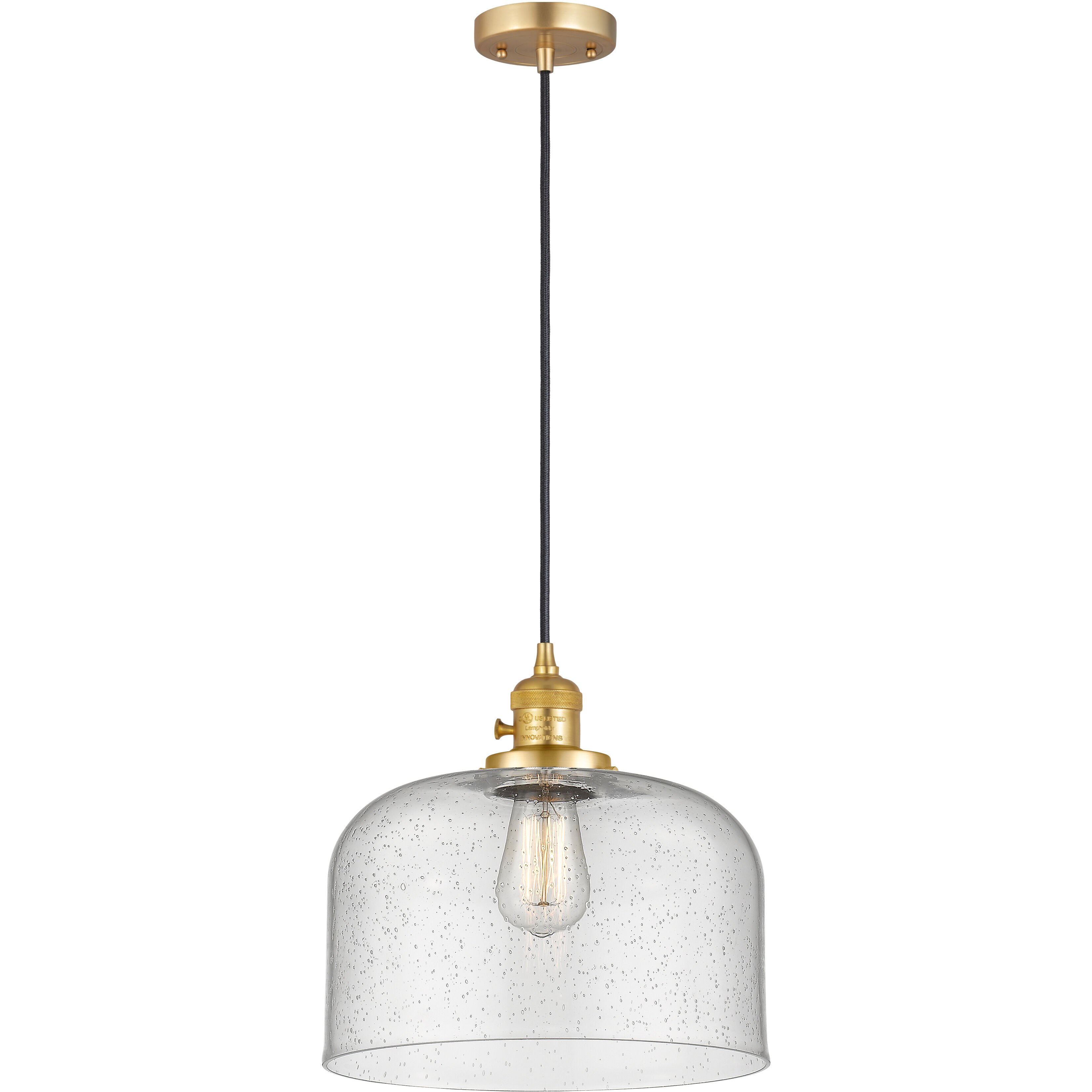 Franklin Restoration Bell 1 Light 11.50 inch Mini Pendant