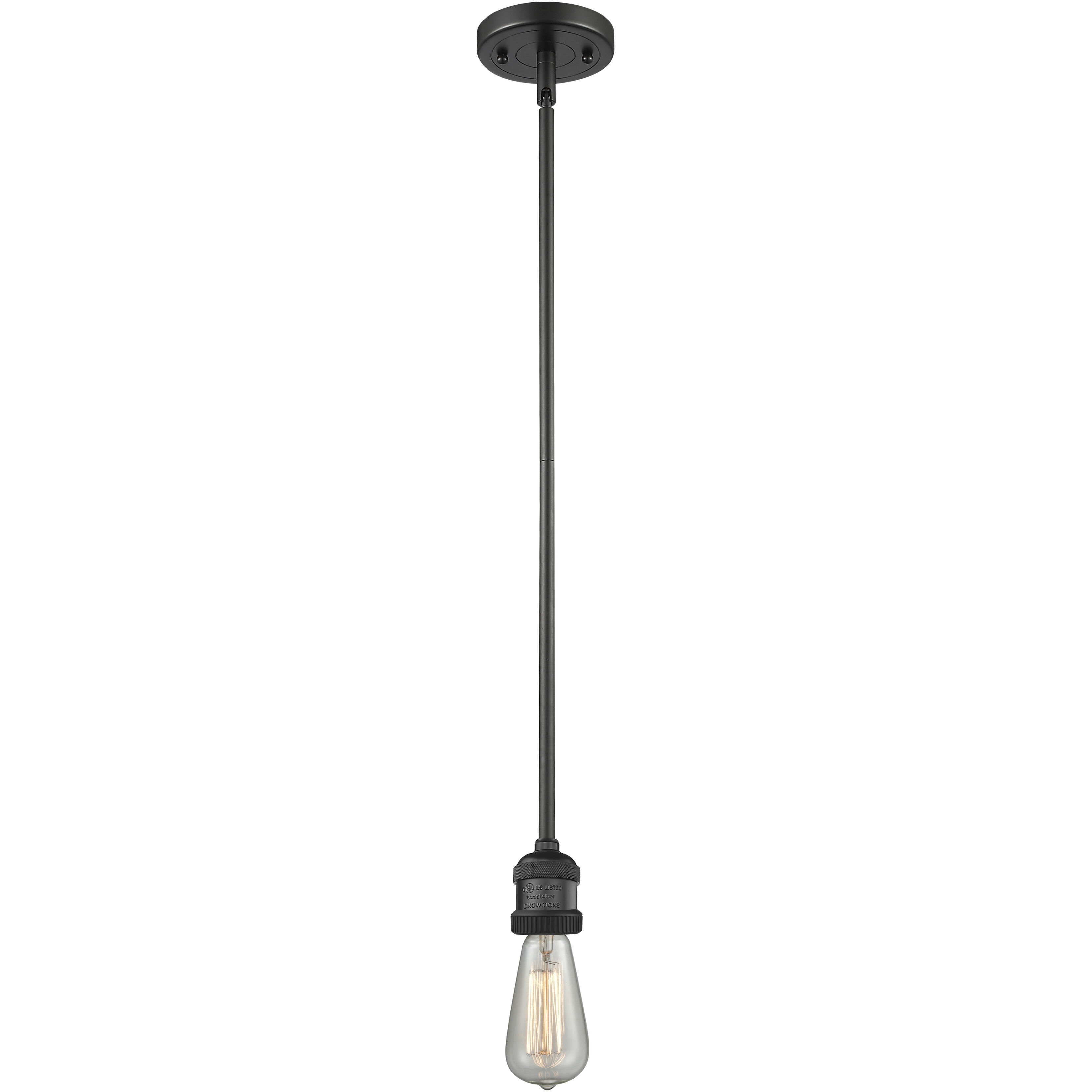 Franklin Restoration Beacon LED 12 inch Matte Black Mini Pendant Ceiling Light in Seedy, Franklin Restoration