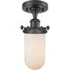 Austere Kingsbury 1 Light 6 inch Polished Chrome Flush Mount Ceiling Light
