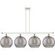Ballston Athens Deco Swirl 4 Light 50.25 inch Island Light