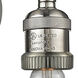 Franklin Restoration Bare Bulb LED 11 inch Brushed Satin Nickel Bath Vanity Light Wall Light
