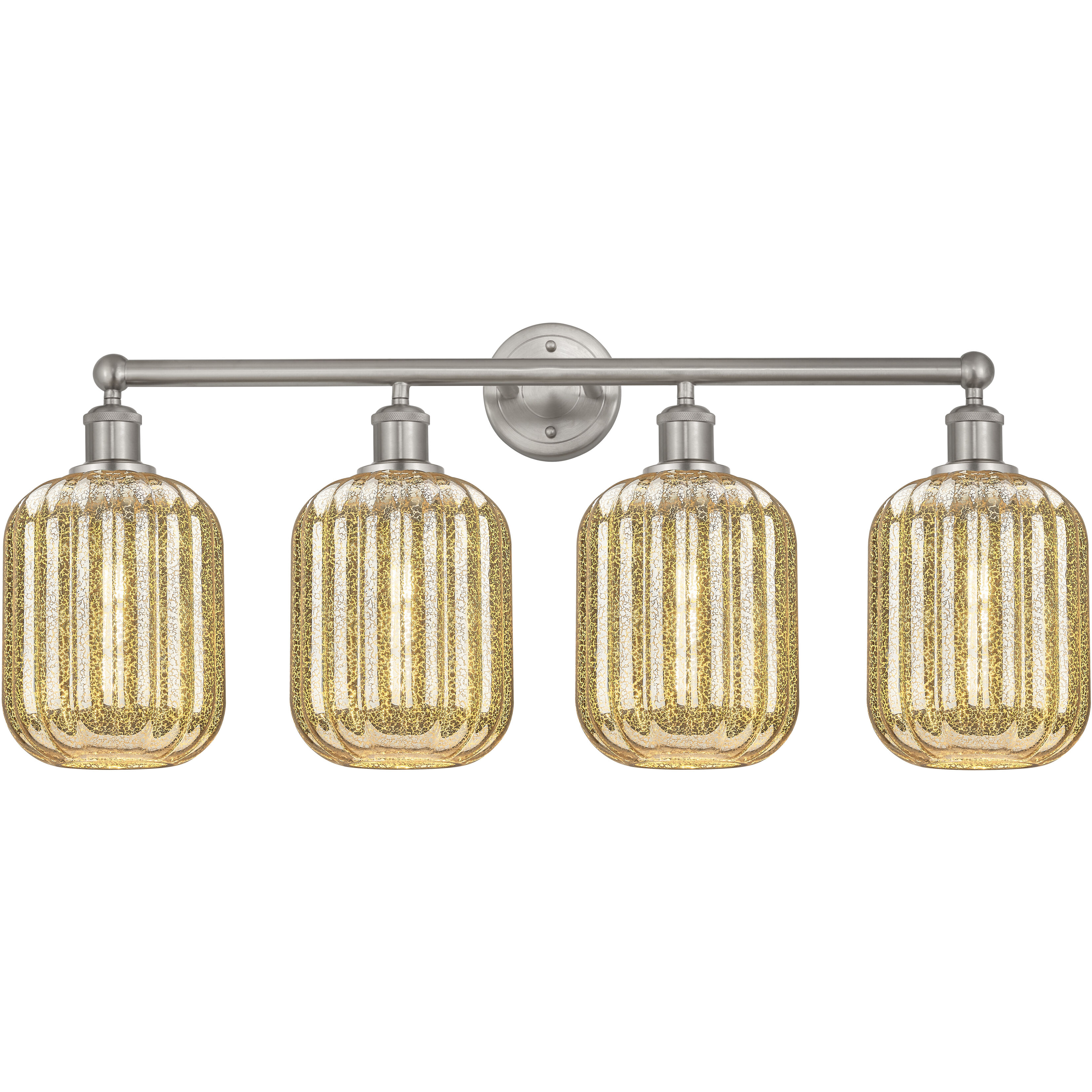 Edison Preston 4 Light 33.75 inch Bathroom Vanity Light
