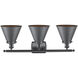 Ballston Appalachian LED 26 inch Matte Black Bath Vanity Light Wall Light, Ballston