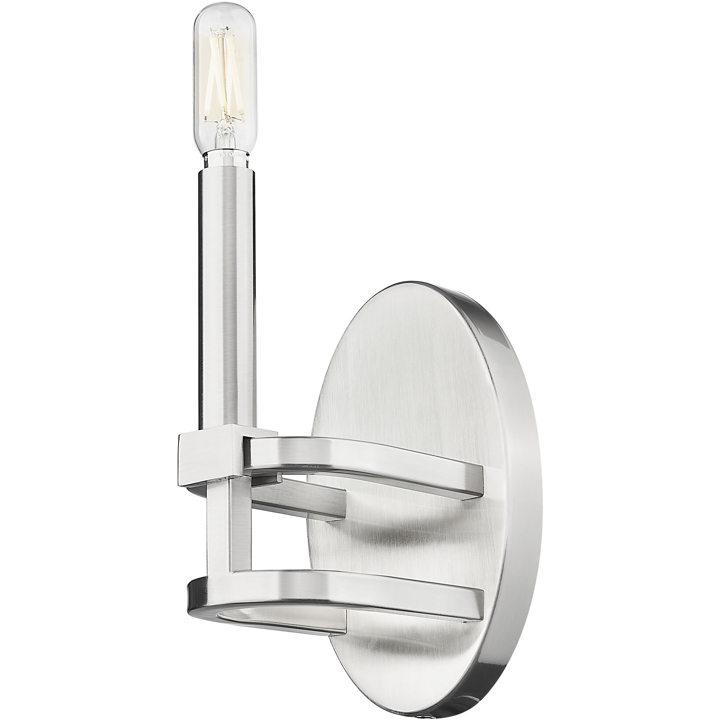 Downtown Urban Lexington Wallchiere Wall Light in Satin Nickel