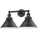 Franklin Restoration Briarcliff LED 10 inch Matte Black Bath Vanity Light Wall Light, Franklin Restoration