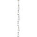 Owego 6 Light 7.13 inch Polished Nickel Multi Pendant Ceiling Light in Clear Glass, Cord Hung