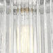 Edison Springwater 1 Light 12 inch Polished Chrome Semi-Flush Mount Ceiling Light