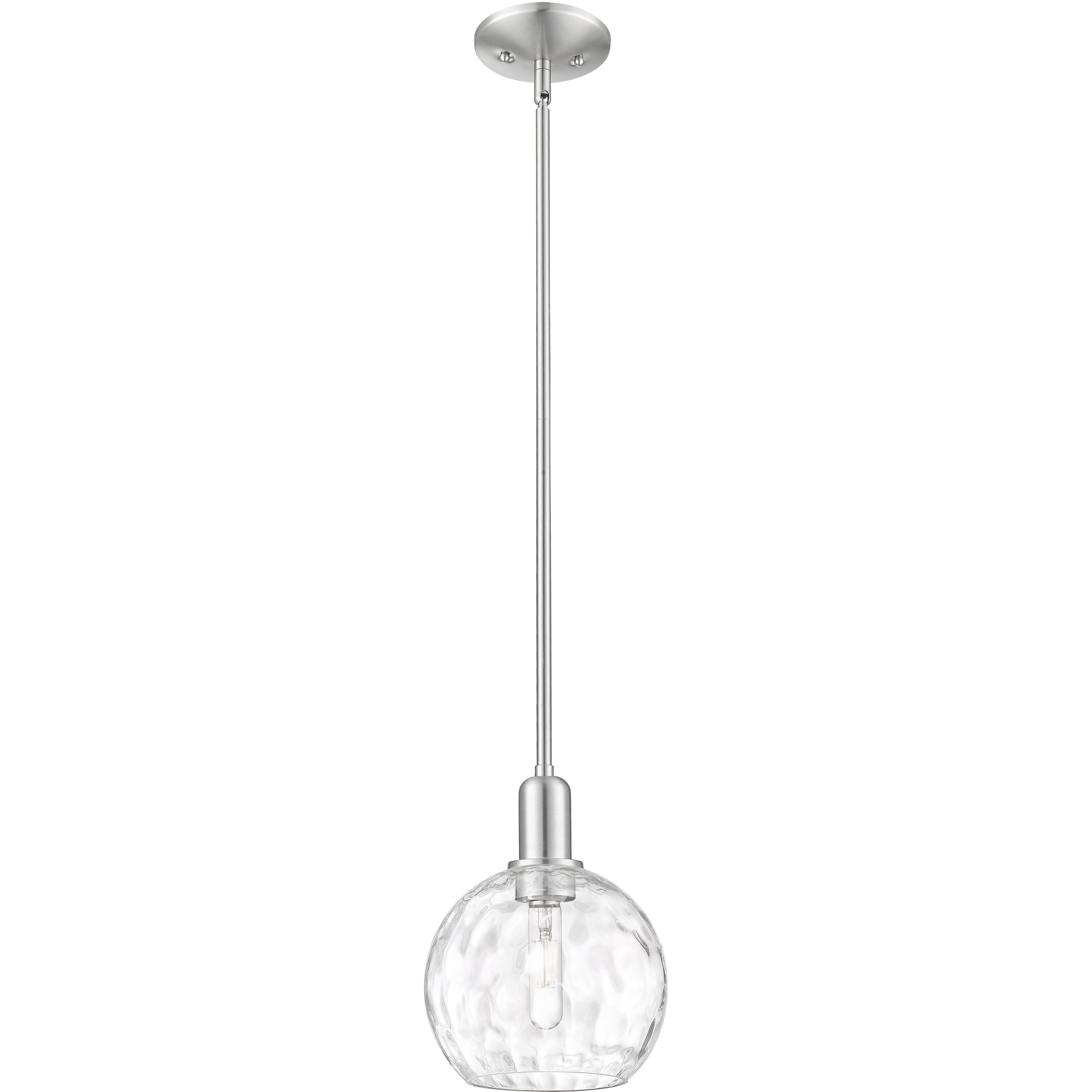 Arcadia Athens Water Glass 1 Light 8.00 inch Mini Pendant