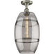 Edison Vaz 1 Light 10.00 inch Semi-Flush Mount