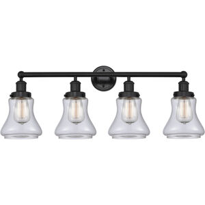 Bellmont 4 Light 33.5 inch Matte Black Bath Vanity Light Wall Light