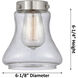 Bellmont 3 Light 24.5 inch Oil Rubbed Bronze Bath Vanity Light Wall Light