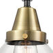 Caden 2 Light 17 inch Black Antique Brass Bath Vanity Light Wall Light