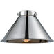 Franklin Restoration Briarcliff Polished Chrome 10 inch Metal Shade, Franklin Restoration