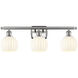 Ballston White Venetian 3 Light 26.00 inch Bathroom Vanity Light