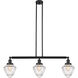 Franklin Restoration Bullet 3 Light 38 inch Matte Black Island Light Ceiling Light