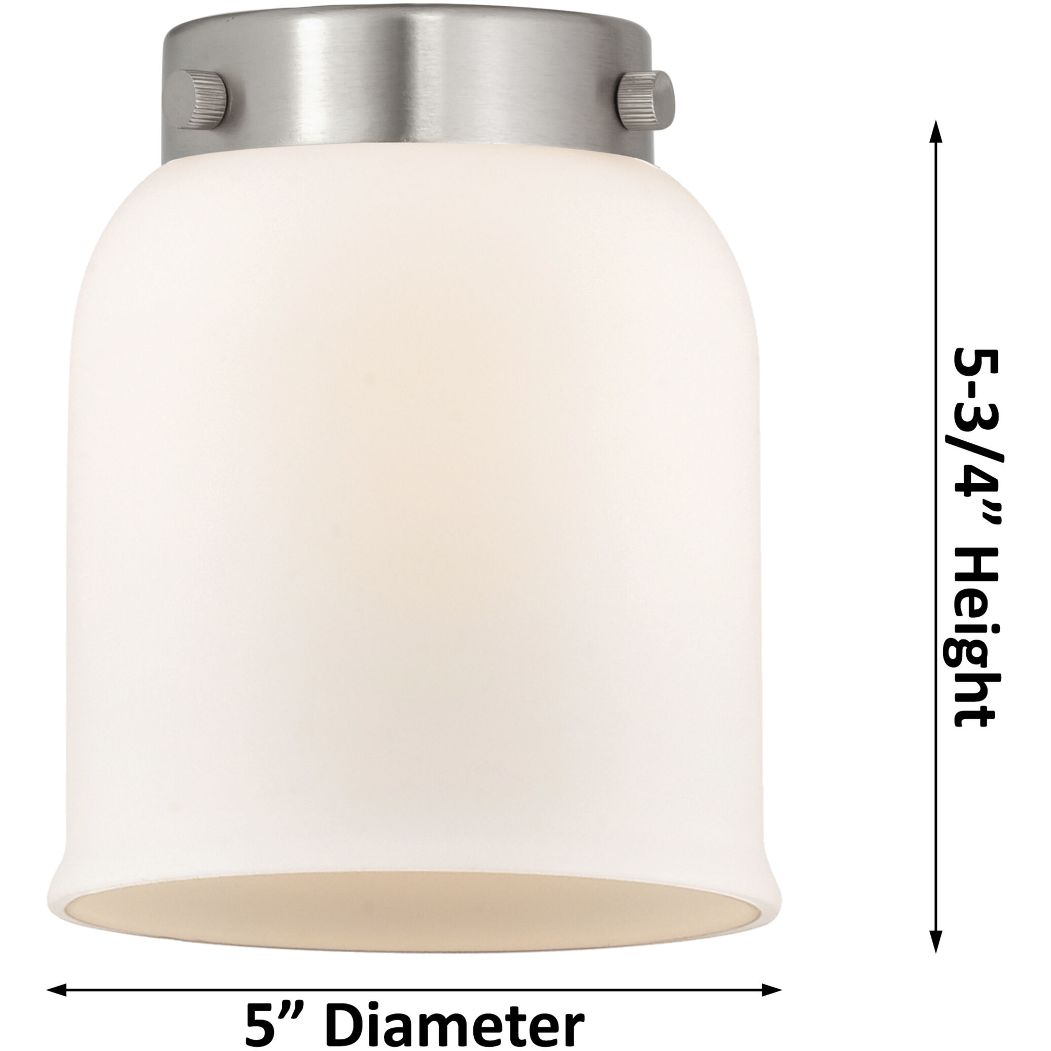 Franklin Restoration Bell LED 5 inch Satin Gold Flush Mount Ceiling Light in Deco Swirl Glass
