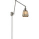 Chatham 30 inch 60.00 watt Satin Nickel Swing Arm Wall Light, Franklin Restoration