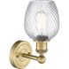 Salina Sconce Wall Light in Brushed Brass