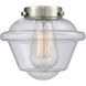 Nouveau 2 Oxford 1 Light 7.5 inch Brushed Brass Mini Pendant Ceiling Light in Incandescent, Seedy
