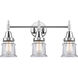 Caden 3 Light 23 inch Polished Chrome Bath Vanity Light Wall Light in Clear Glass