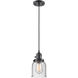 Franklin Restoration Bell LED 5 inch Oil Rubbed Bronze Mini Pendant Ceiling Light