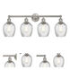Edison Salina 4 Light 32 inch Brushed Satin Nickel Bath Vanity Light Wall Light