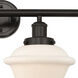 Oxford 4 Light 33.5 inch Oil Rubbed Bronze Bath Vanity Light Wall Light