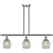 Ballston Eaton 3 Light 42 inch Brushed Satin Nickel Island Light Ceiling Light, Ballston
