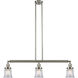 Franklin Restoration Small Canton LED 38.5 inch Brushed Satin Nickel Island Light Ceiling Light in Clear Glass, Franklin Restoration