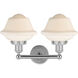 Oxford 2 Light 15.5 inch Polished Chrome Bath Vanity Light Wall Light