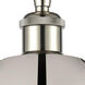 Ballston Dome 1 Light 9 inch Polished Nickel Semi-Flush Mount Ceiling Light