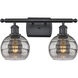 Ballston Rochester 2 Light 15.88 inch Matte Black Bath Vanity Light Wall Light