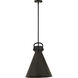 Newton Cone 1 Light 16.00 inch Pendant