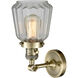 Franklin Restoration Chatham LED 6 inch Antique Brass Sconce Wall Light, Franklin Restoration
