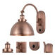 Ballston Urban 1 Light 10 inch Antique Copper Sconce Wall Light