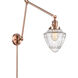 Franklin Restoration Bullet 32 inch 6.00 watt Antique Copper Swing Arm Wall Light