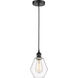 Edison Cindyrella LED 6 inch Matte Black Mini Pendant Ceiling Light