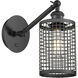 Nestbrook 1 Light 5 inch Matte Black Sconce Wall Light