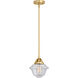 Nouveau 2 Small Oxford 1 Light 7.50 inch Mini Pendant
