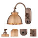 Adirondack 1 Light 8.13 inch Antique Copper Sconce Wall Light