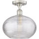 Edison Ithaca 1 Light 12.00 inch Semi-Flush Mount