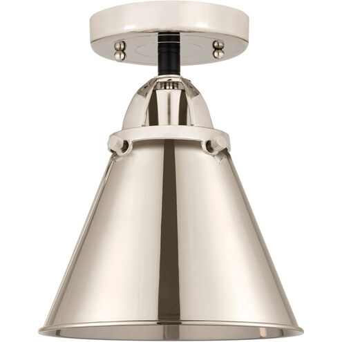 Nouveau 2 Appalachian LED 8 inch Brushed Brass Semi-Flush Mount Ceiling Light